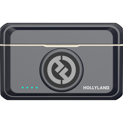 Hollyland LARK M2 DUO Microfone Lavalier Sem Fio Preto