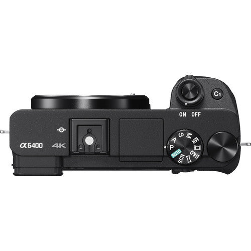 Câmera Sony A6400 Body – Mirrorless APS-C Rápida e Compacta