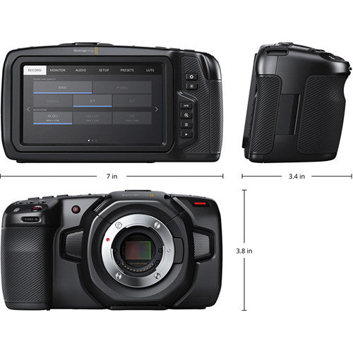Blackmagic Design Pocket Cinema Camera 4K – Cinema Digital em Formato Compacto