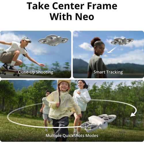 Drone DJI NEO Ultra Compacto 4K com Palm Takeoff e AI Subject