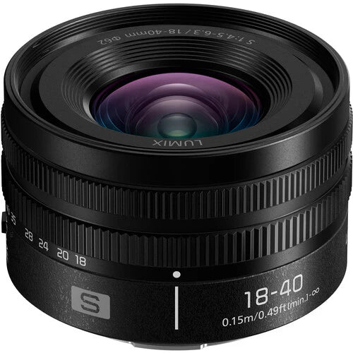Lente Lumix 18-40mm f/4.5-6.3 ASPH Micro Four Thirds Panasonic