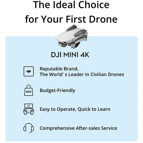Drone DJI Mini 4K Standard Compacto 4K HDR