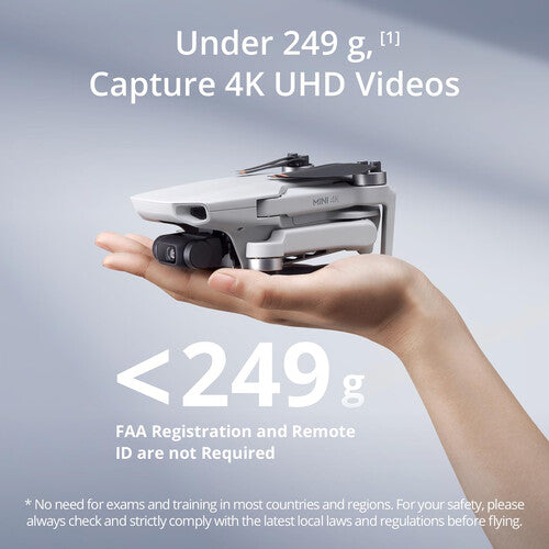 Drone DJI Mini 4K Fly More Combo Compacto 4K HDR