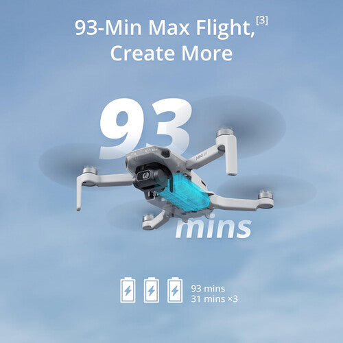 Drone DJI Mini 4K Fly More Combo Compacto 4K HDR