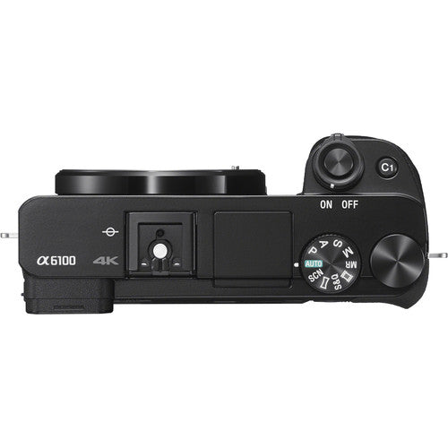 Câmera Sony A6100 Kit 16-50mm II Black – Mirrorless APS-C Versátil