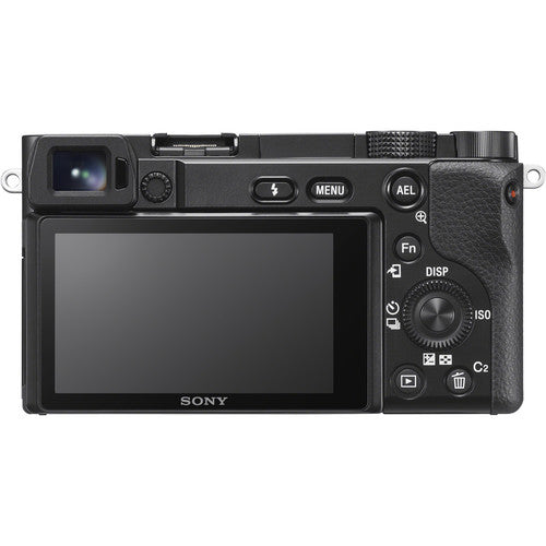Câmera Sony A6100 Kit 16-50mm + 55-210mm – Mirrorless APS-C Completa