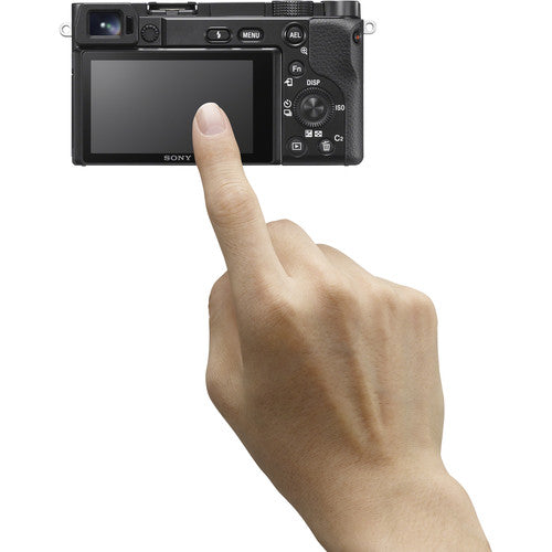 Câmera Sony A6100 Kit 16-50mm + 55-210mm – Mirrorless APS-C Completa