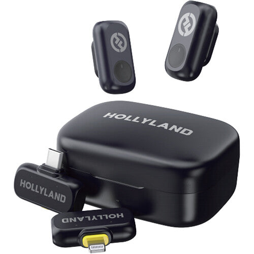 Hollyland LARK A1 Microfone de Lapela Sem Fio Compacto (Versões Lightning e USB-C disponíveis)