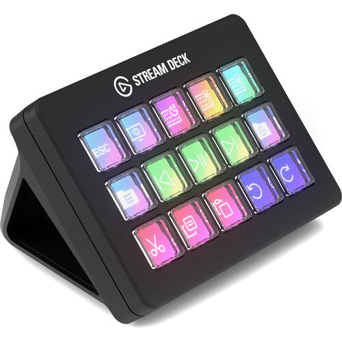 Stream Deck Elgato Scissor Keys Controlador Silencioso Profissional