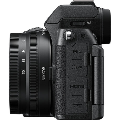 Nikon Z50 II Mirrorless com Lente 16-50mm f/3.5-6.3 Kit