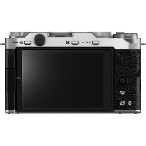 Fujifilm X-M5 Kit XC 15-45mm OIS PZ Prata Câmera Mirrorless
