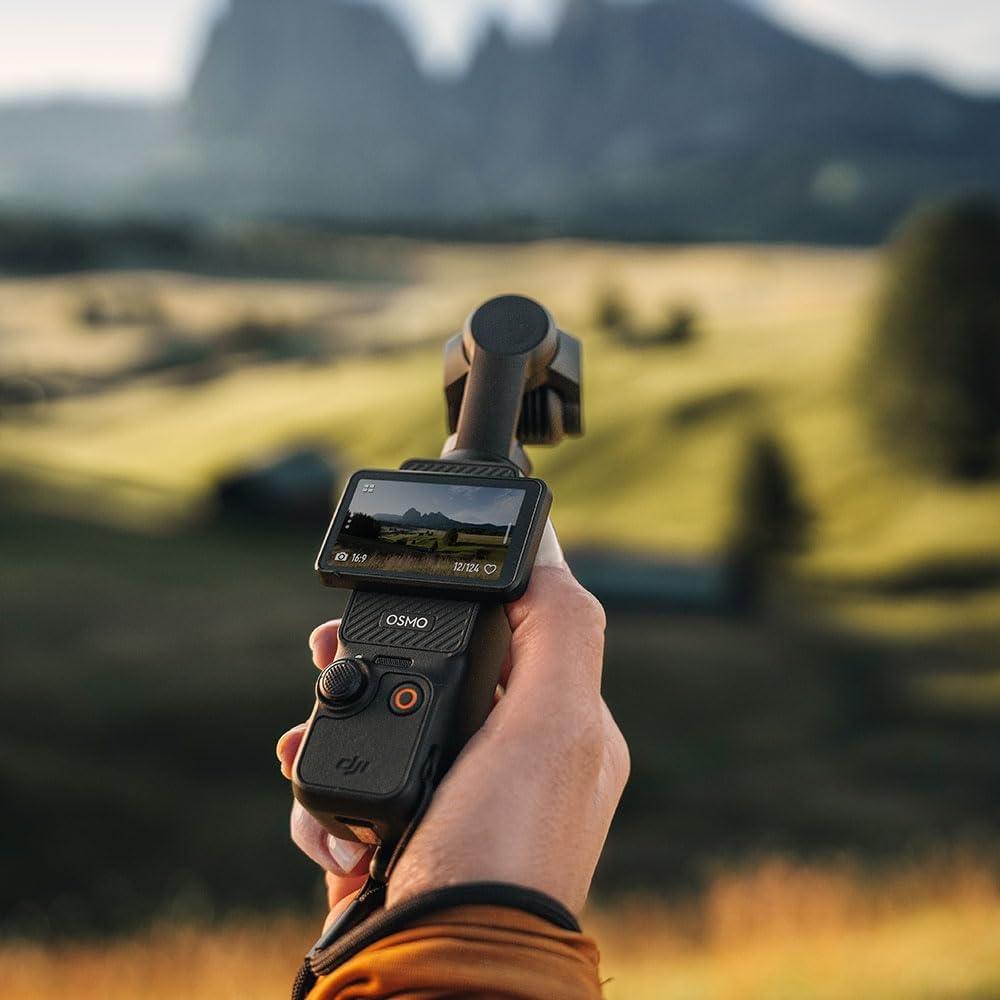 DJI Osmo Pocket 3 – Câmera Compacta 4K Gimbal 3 Eixos Estabilizada