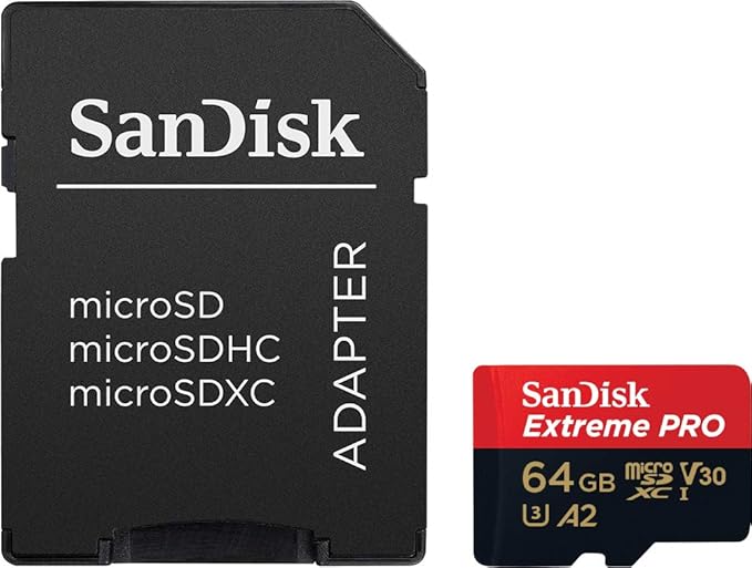 SanDisk Extreme Pro MicroSDXC 64GB até 200MB/s UHS-I