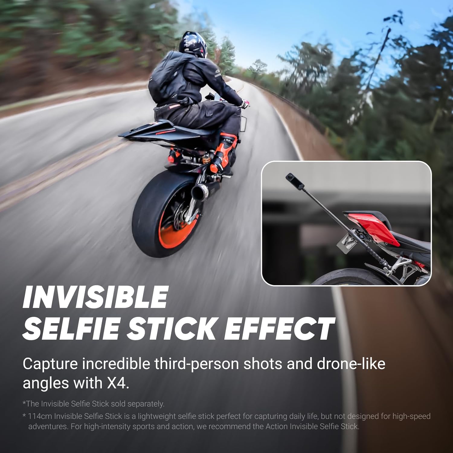Câmera Insta360 X4 Starter Bundle 8K 360°