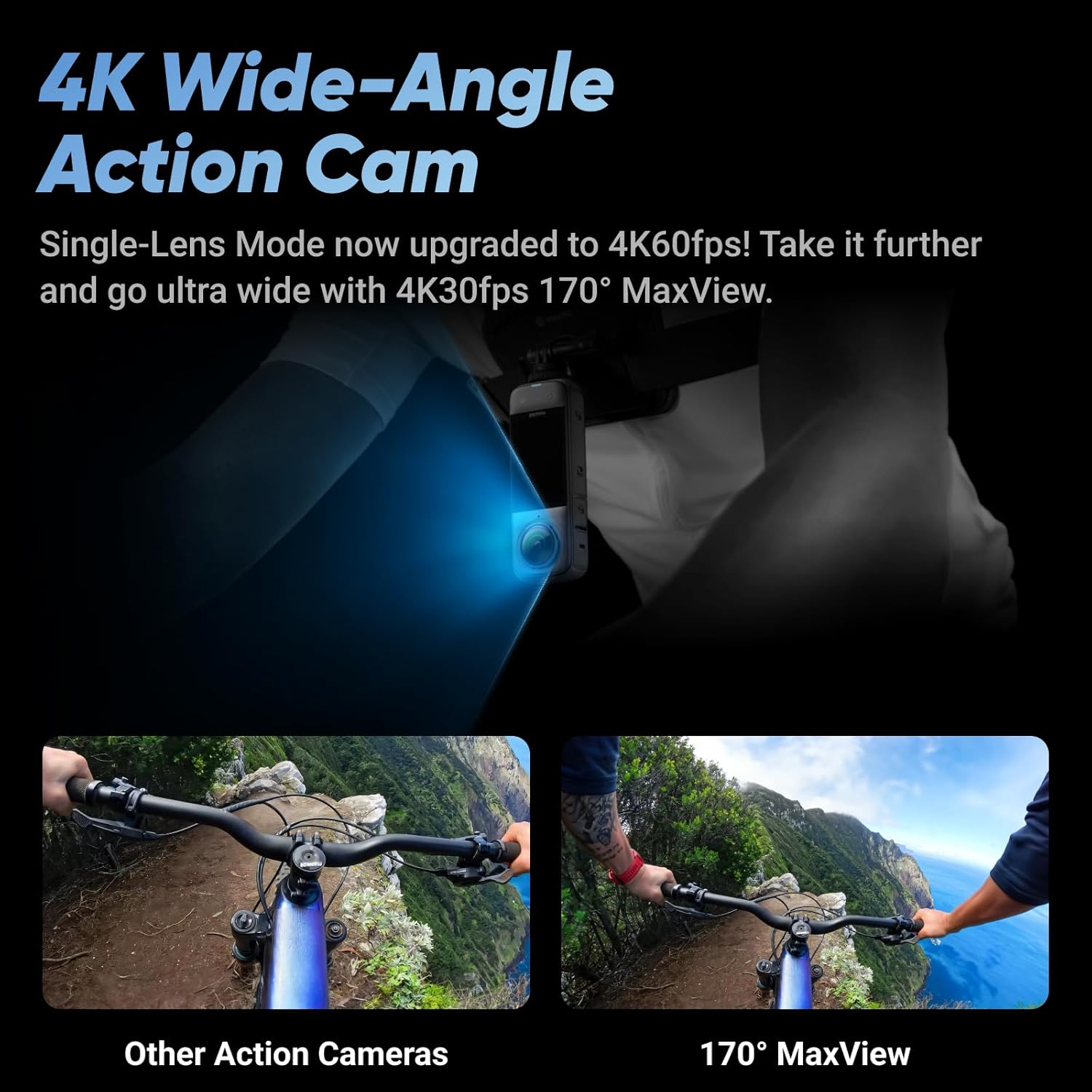 Câmera Insta360 X4 Starter Bundle 8K 360°