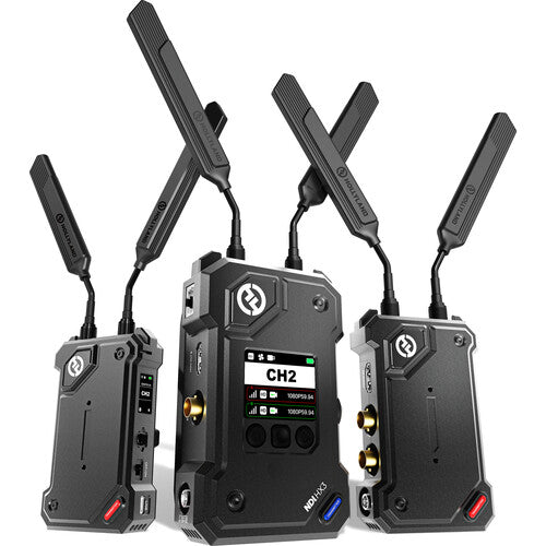 Sistema de Transmissão de Vídeo Sem Fio Hollyland Cosmo C2 HDMI/SDI – 2 Transmissores + 1 Receptor