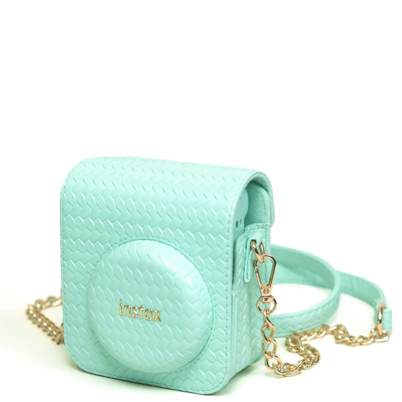 Fujifilm Instax Mini 12 Verde Kit com Bolsa e 10 Filmes – Fotos Instantâneas