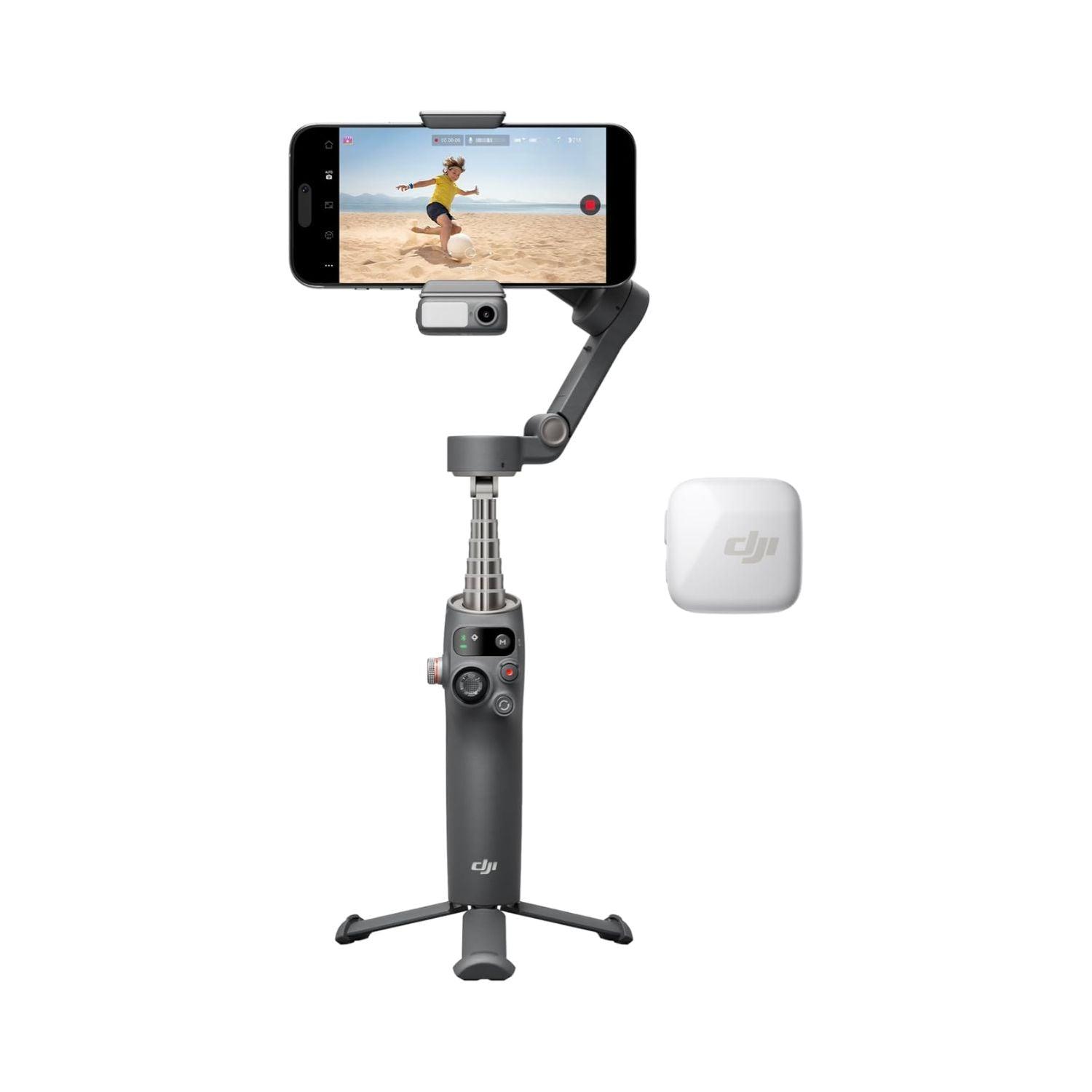 DJI Osmo Mobile 7P – Estabilizador Gimbal 3 Eixos Pro Fill Light