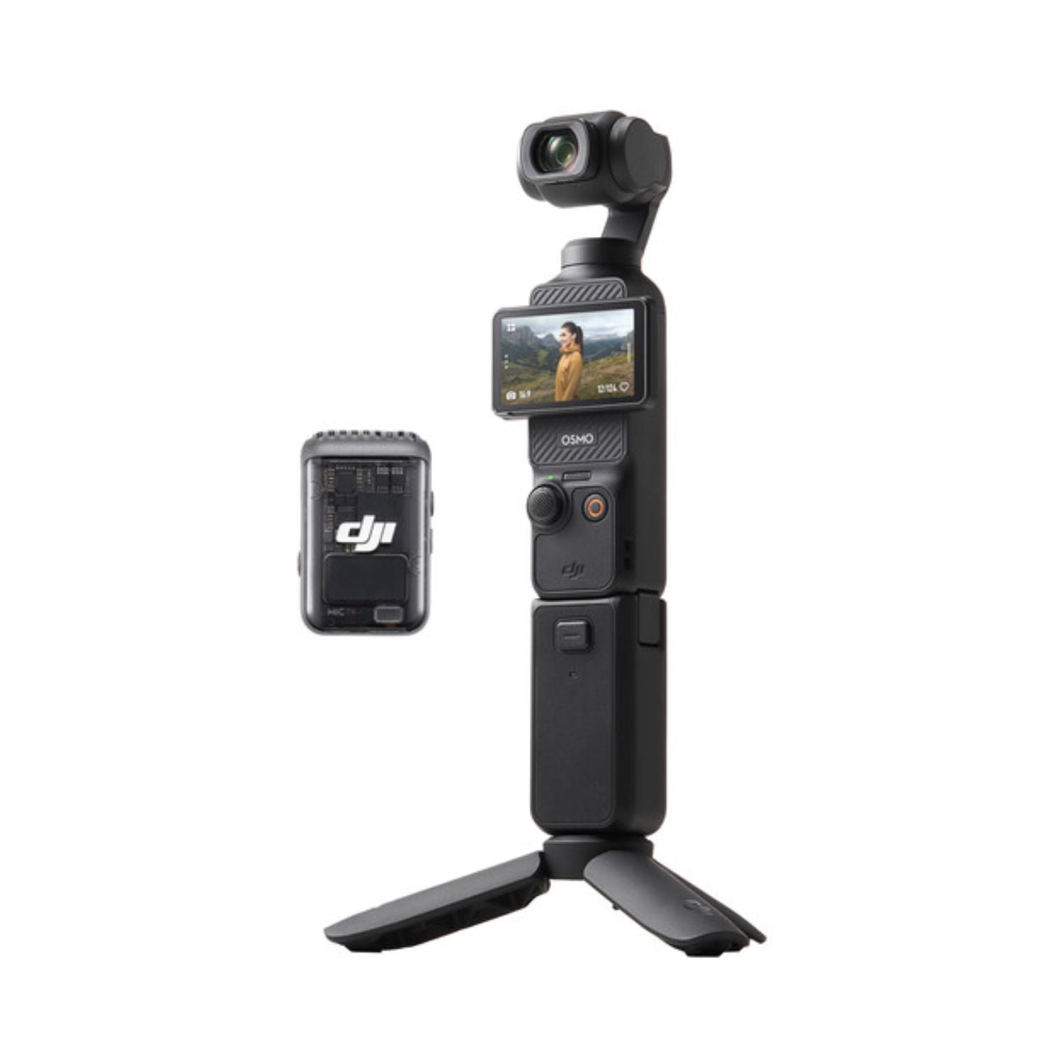 DJI Osmo Pocket 3 Câmera Compacta com Gimbal 3 Eixos e Lente Grande Angular para Vídeos Estáveis em 4K - OctoShop