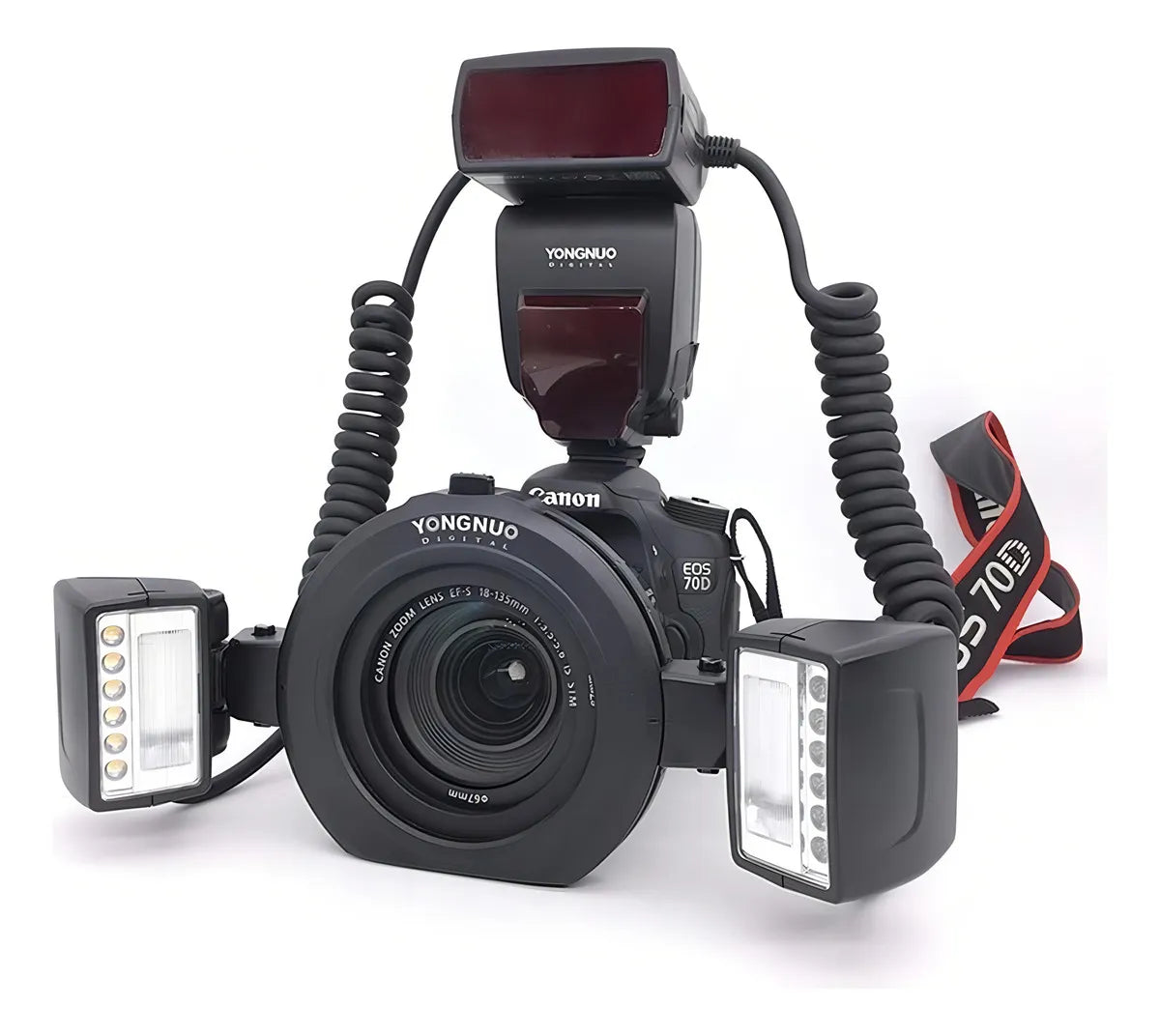 Flash Macro Yongnuo YN-24EX TTL para Canon
