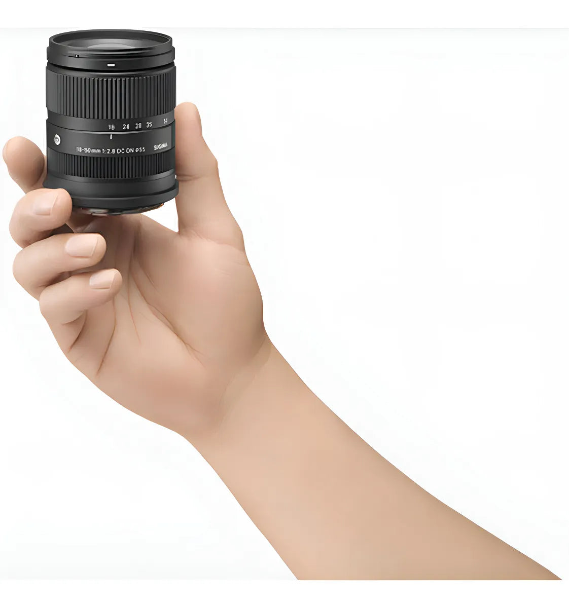 Sigma 18-50mm f2.8 DC DN Lente Sony E Mount Compacta e Luminos