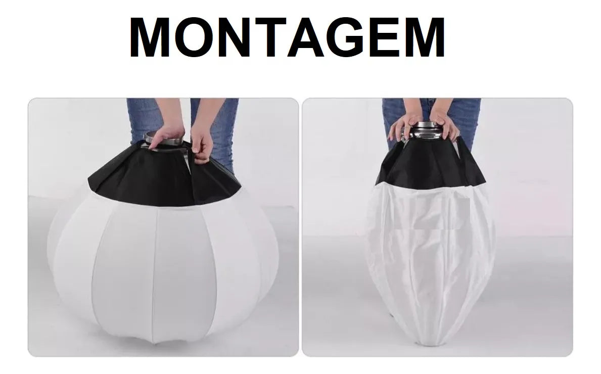 Softbox Lanterna Godox CS-85D Bowens 85cm Balão Chinês Profissional