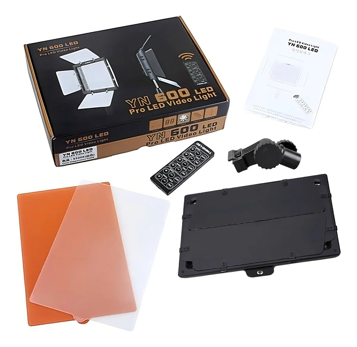 Iluminador Profissional de LED Yongnuo YN600 – Luz Contínua Bicolor 36W