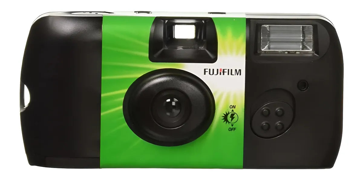 Fujifilm QuickSnap Câmera Descartável 35mm com Flash Integrado