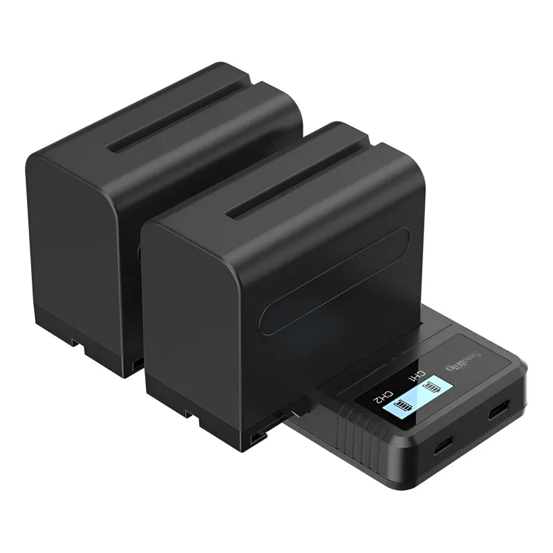 SmallRig Kit de Bateria e Carregador F970