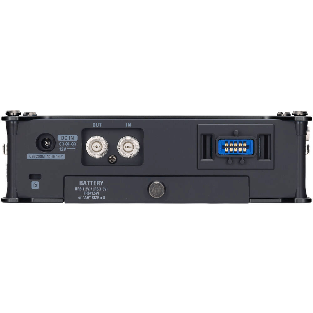Zoom F8n Pro Gravador Multitrack 32-Bit para Áudio Profissional