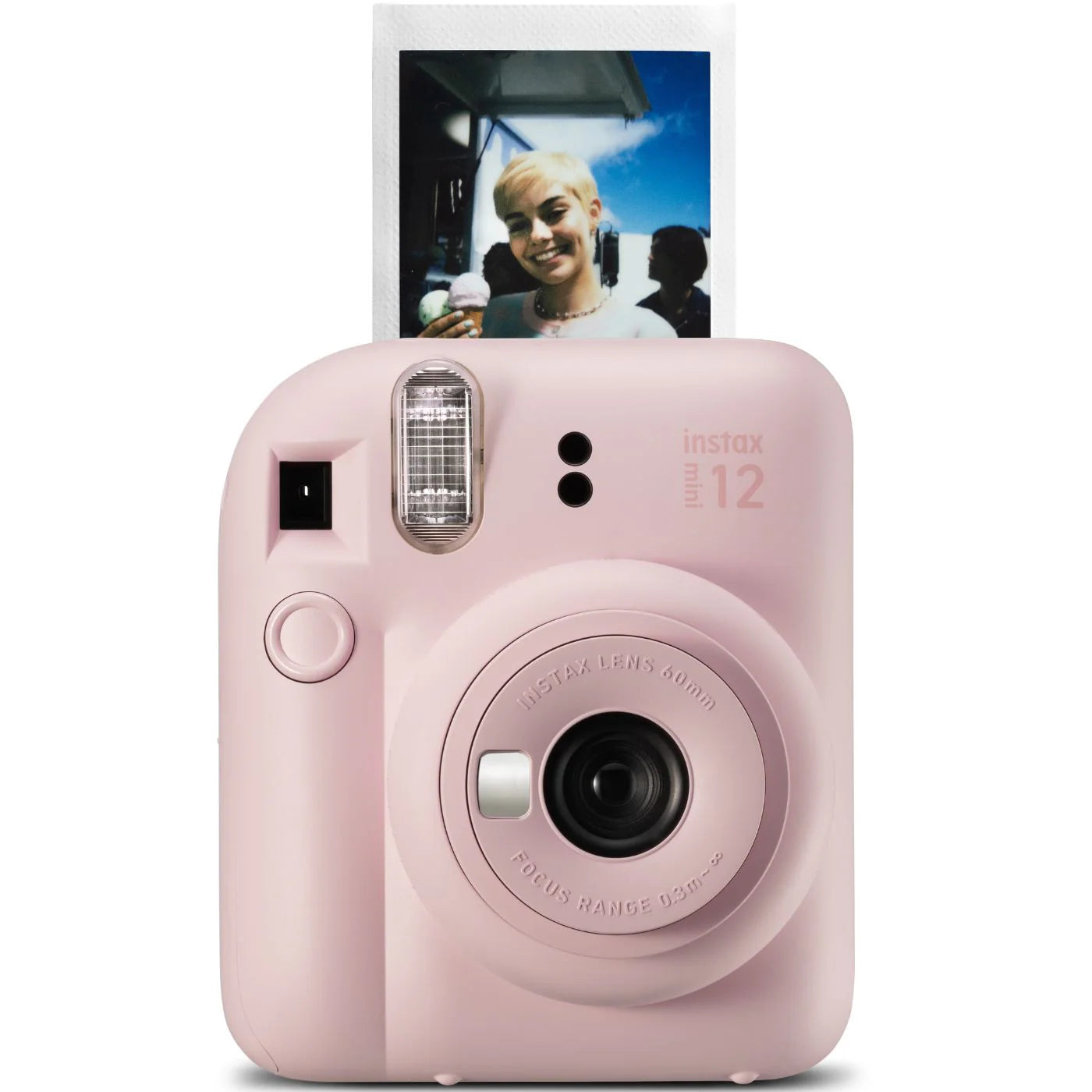 Fujifilm Instax Mini 12 Rosa Gloss Kit com Bolsa e 10 Filmes – Fotos Instantâneas