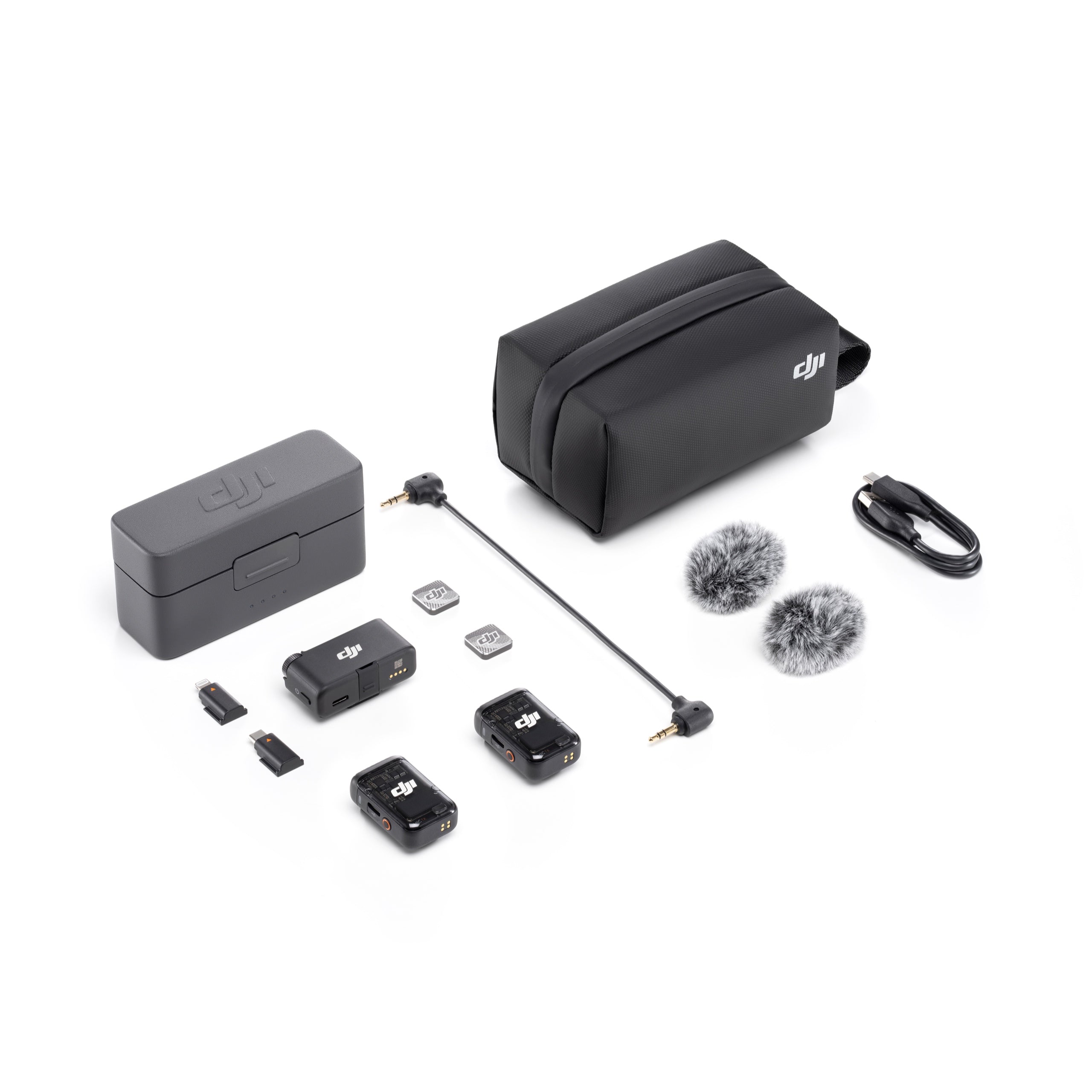 DJI Mic 2 Microfone Sem Fio Compacto Profissional