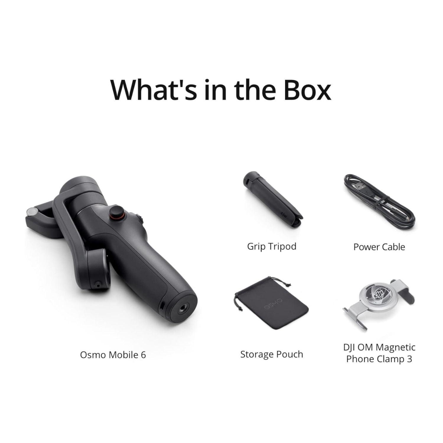 DJI Osmo Mobile 6 – Estabilizador Gimbal 3 Eixos para Smartphone