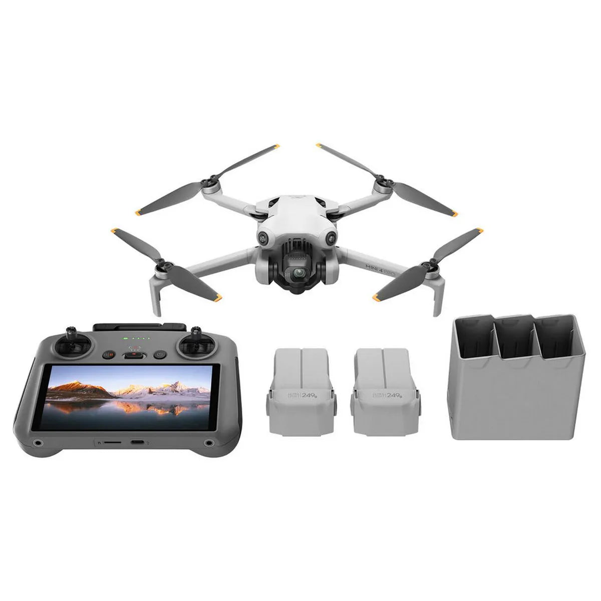 DJI Mini 4 Pro Fly More Combo RC2 Drone 4K para Criadores