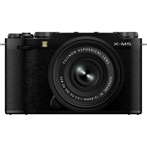 Fujifilm X-M5 Mirrorless APS-C com Lente XC 15-45mm ( Black)