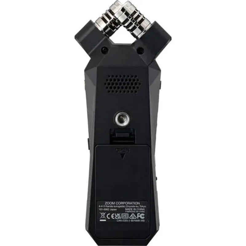 Zoom H1 Essential Gravador de Áudio Portátil Handy Recorder 32-Bit Float