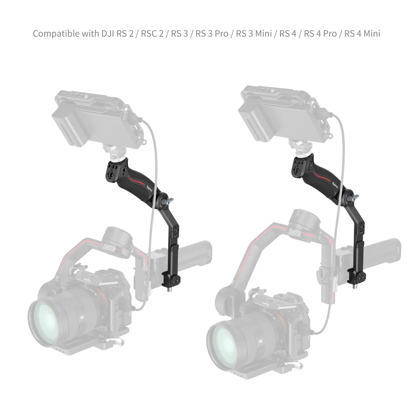Alça SmallRig para DJI RS 2, RSC 2, RS 3, RS 3 Pro, RS 3 Mini, RS 4 e RS 4 Pro