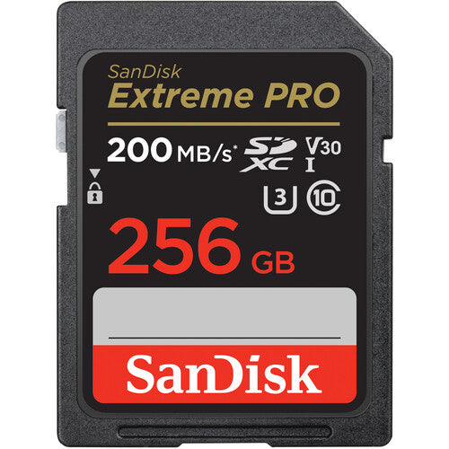 SanDisk Extreme PRO V30 SDXC UHS-I 256GB 200MB/s