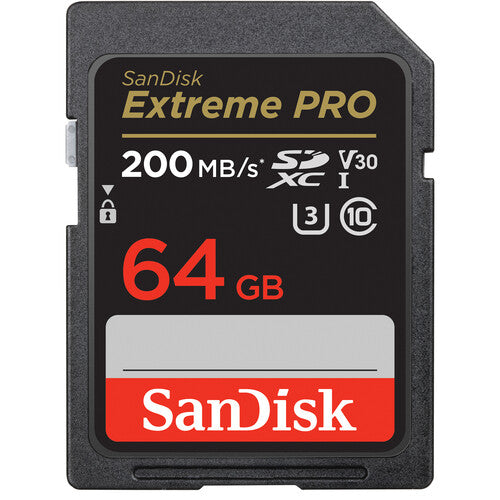 SanDisk Extreme Pro V30 SDXC UHS-I 64GB 200MB/s