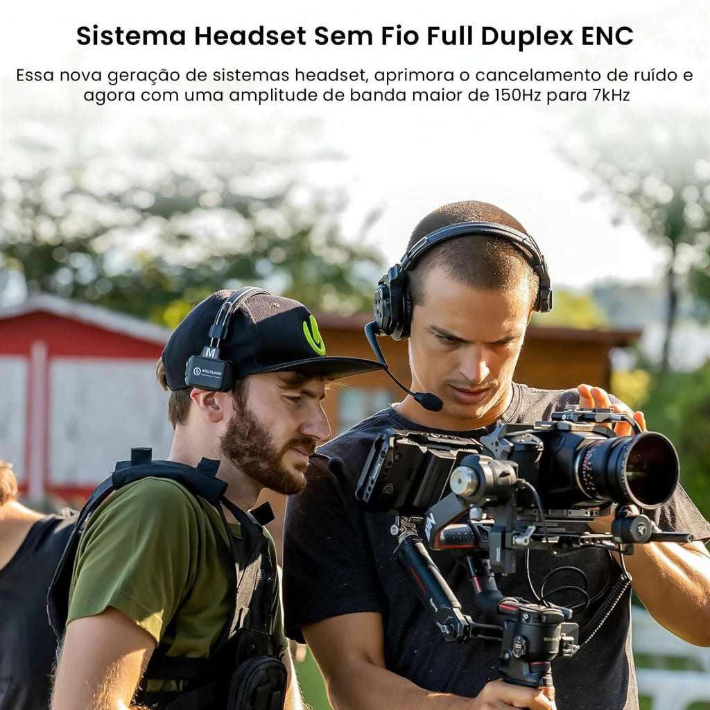 Sistema Hollyland Solidcom C1 Pro-6S Intercom Sem Fio Full Duplex