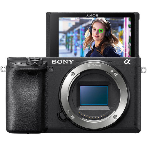Câmera Sony A6400 Body – Mirrorless APS-C Rápida e Compacta