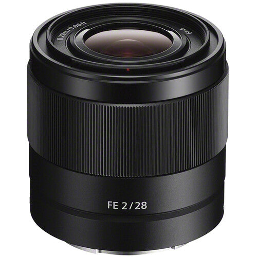 Lente Sony FE 28mm f/2 Prime Grande Angular Full-Frame