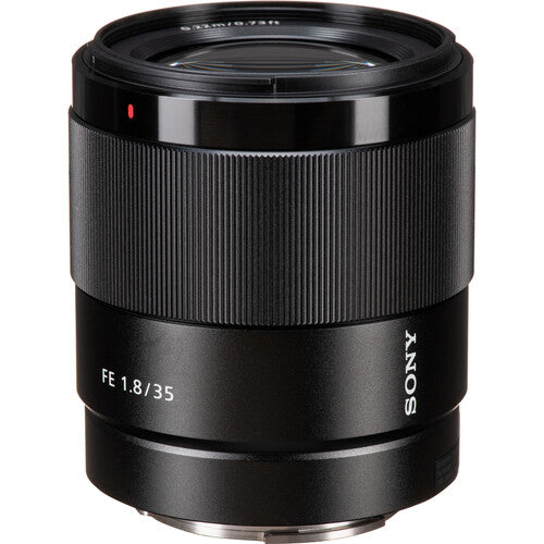 Lente Sony FE 35mm f/1.8 Full-Frame Prime Rápida e Compacta