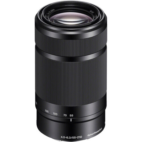 Sony E 55-210mm f/4.5-6.3 OSS Lente Zoom Telefoto APS-C com Estabilização