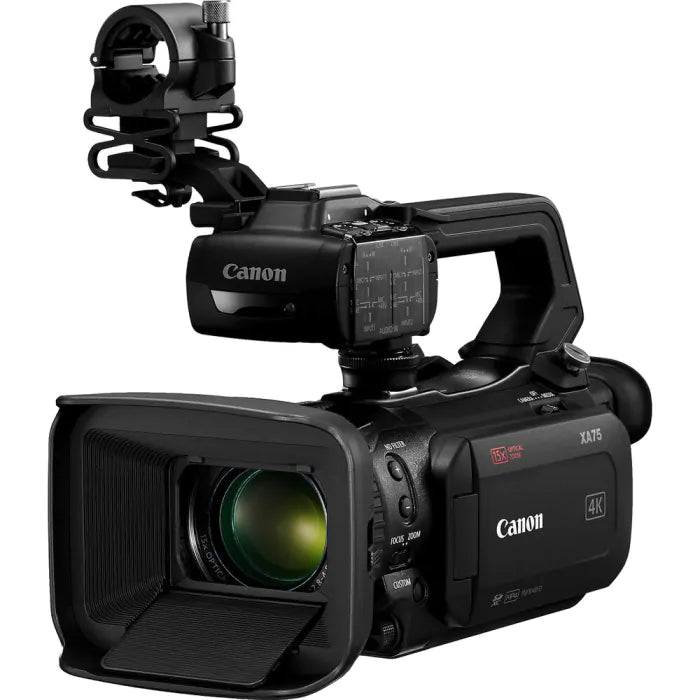 Canon XA75 Filmadora 4K Profissional com Zoom Óptico 20x